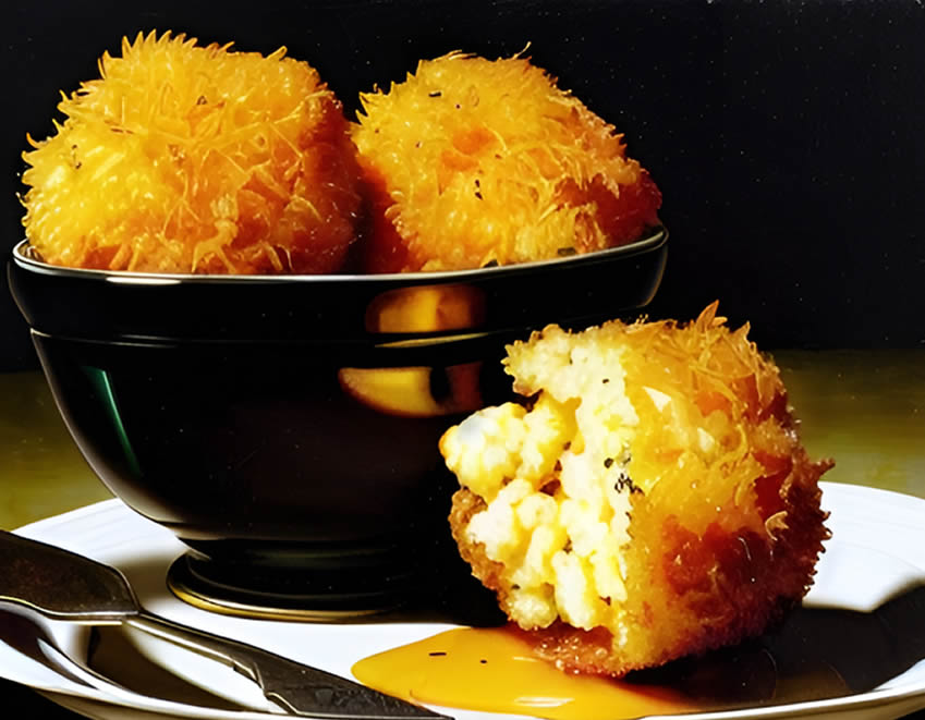 Fried Mac And Cheese Balls